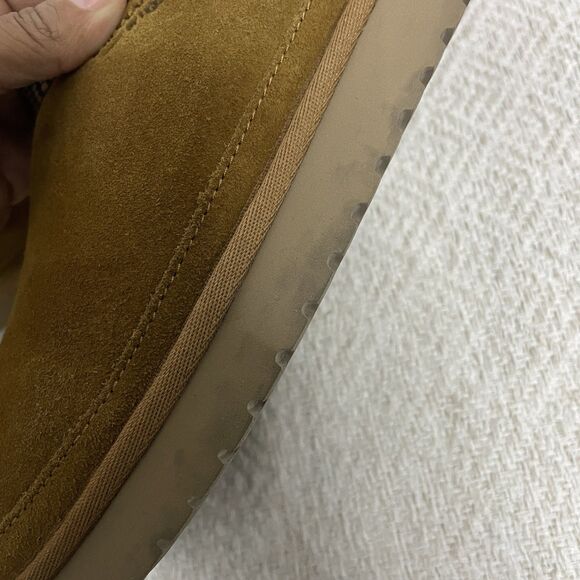 Koolaburra by UGG® Burree Mens 13 Brown Suede Slide Slippers NIB READ main image 9